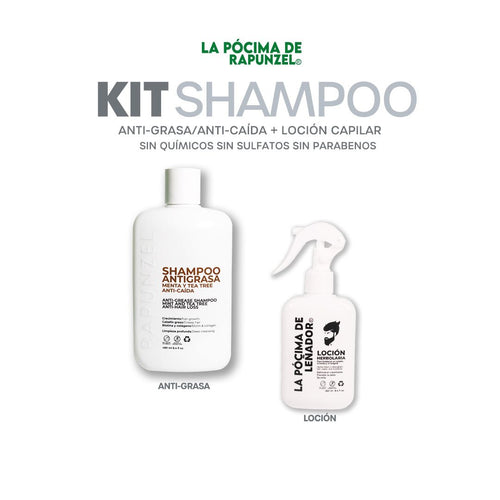 KIT SHAMPOO ANTI CAIDA CABALLERO